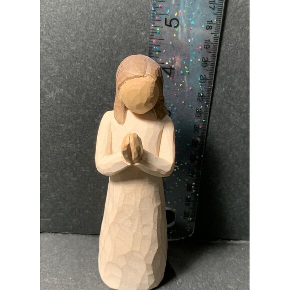 Willow Tree "Sisters By Heart" 2000 Figurine Susan Lordi Demarco Praying Girl - Picture 5 of 6